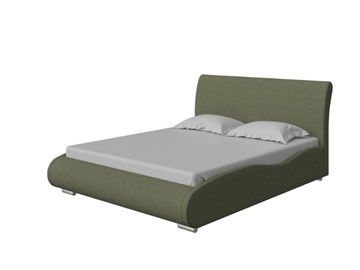 Кровать 2-спальная Corso-8 Lite 140x200, Искусственная шерсть (Лама Авокадо) в Архангельске