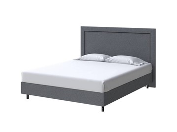 Спальная кровать London Boxspring Standart 180х200, Рогожка (Savana Grey (серый)) в Архангельске