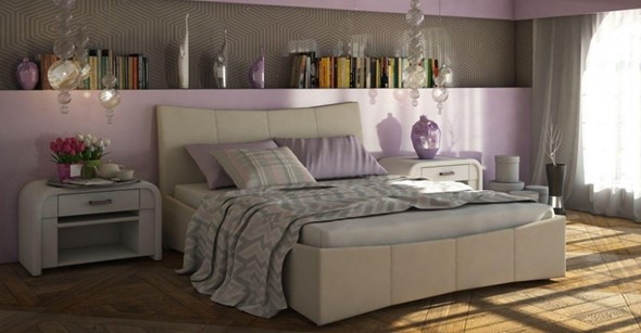 Кровать двуспальная Stella с ортопедической решеткой 160х200 в Архангельске - изображение