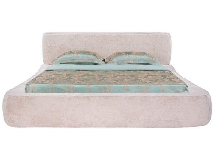 Кровать в спальню Zephyr 160х200, (Велсофт Винтажный розовый) в Архангельске - изображение 9
