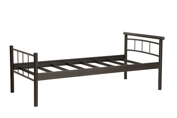 Односпальная кровать 42.25-01 ТОКИО, металл черный в Архангельске - изображение