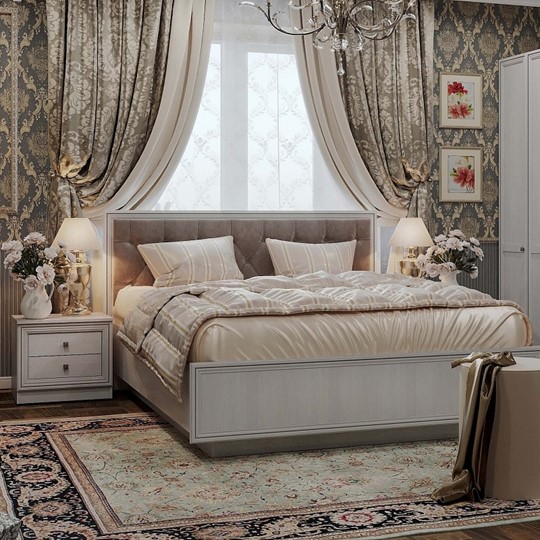 Двуспальная кровать с механизмом Paola 307, Люкс 1600, Патина в Архангельске - изображение 6