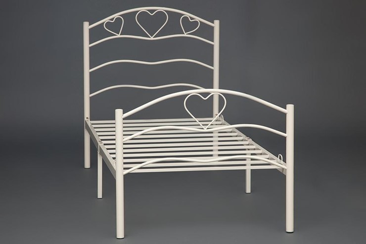 Спальная кровать ROXIE 90*200 см (Single bed), белый (White) в Архангельске - изображение 1