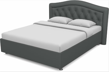 Кровать с механизмом 1.5-спальная Луиза 1400 (Nitro Grey) в Архангельске