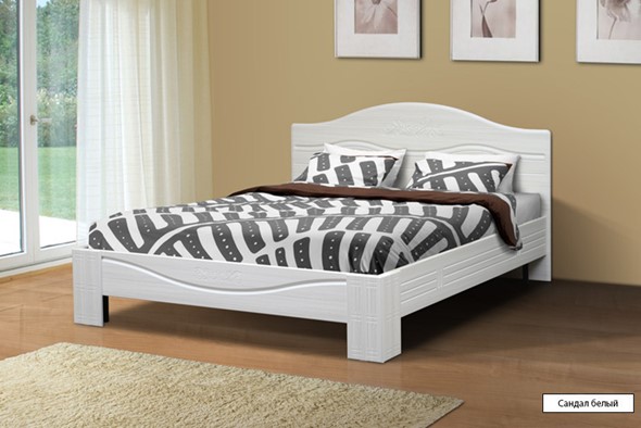 Спальная кровать Ева-10 2000х1800 в Архангельске - изображение