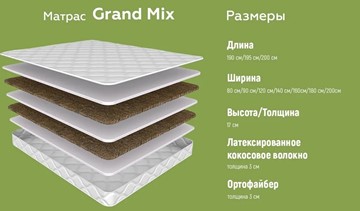 Матрас Grand, Mix в Архангельске - предосмотр 5