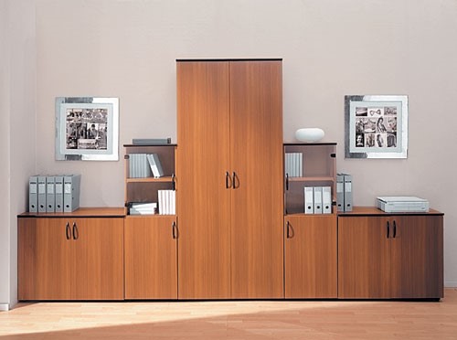 Комплект офисной мебели ДИН-Р (французский орех) в Архангельске - изображение 4