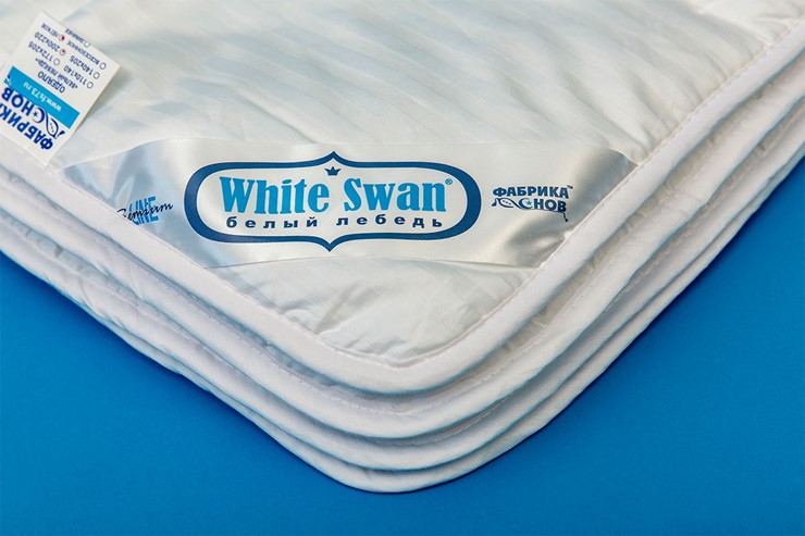 Одеяло лёгкое двуспальное Белый лебедь в Архангельске - изображение 1