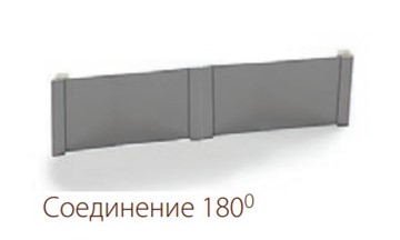 Соединение 180 гр. для цоколя, цвет белый в Архангельске
