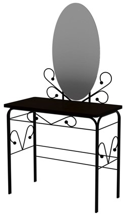 Дамский столик черный, венге в Архангельске - изображение