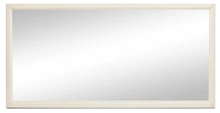 Зеркало навесное в спальню Ника (Слоновая кость) 119,5 см x 60 см в Архангельске - изображение 5