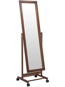 Напольное зеркало в спальню BeautyStyle 27 (135х42,5см) Средне-коричневый в Архангельске