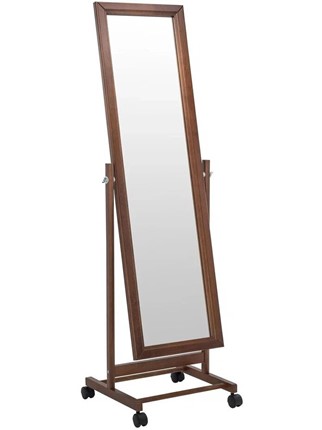Напольное зеркало в спальню BeautyStyle 27 (135х42,5см) Средне-коричневый в Архангельске - изображение