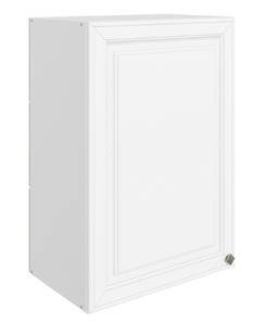 Шкаф кухонный Мишель L500 H720 (1 дв. гл.) эмаль (белый/белый) в Архангельске