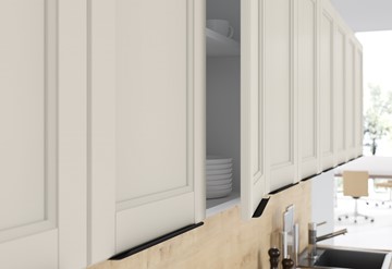 Шкаф кухонный с полкой и посудосушителем SICILIA Белый MHSU 4072.1C (400х320х720) в Архангельске - предосмотр 1