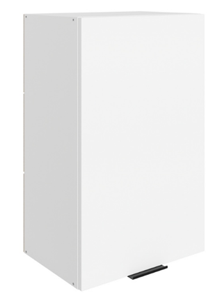 Кухонный шкаф Стоун L450 Н720 (1 дв. гл.) (белый/джелато софттач) в Архангельске - изображение