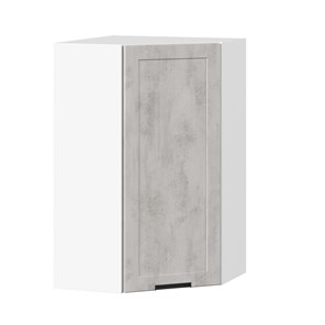 Угловой кухонный шкаф 600 высокий Джамис ЛД 296.620.000.033, Белый/Белый камень в Архангельске