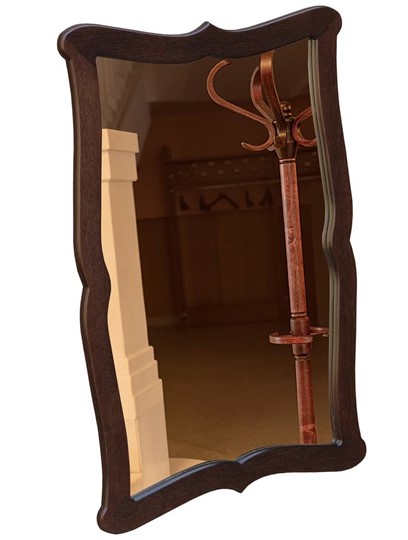 Зеркало настенное Берже 23 (Темно-коричневый) в Архангельске - изображение 1