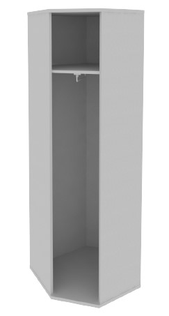 Угловой шкаф А.ГБ-3, Серый в Архангельске - изображение 1