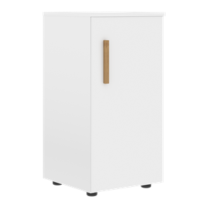 Низкий шкаф колонна с глухой дверью правой FORTA Белый FLC 40.1 (R) (399х404х801) в Архангельске
