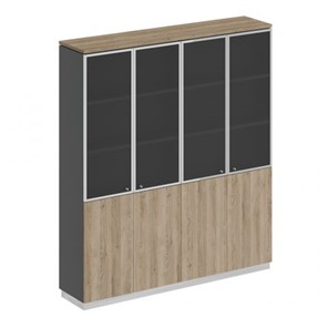 Шкаф для документов со стеклянными дверьми Speech Cube (180.2x40x203.4) СИ 315 ДС АР ДС/ХР в Архангельске