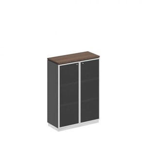 Шкаф для документов средний стекло в рамке Speech Cube (90x40x124.6) СИ 319 ДГ АР ХР в Архангельске