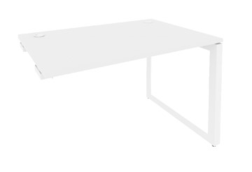 Приставной стол к тумбе O.MO-SPR-4.8 Белый/Белый бриллиант в Архангельске