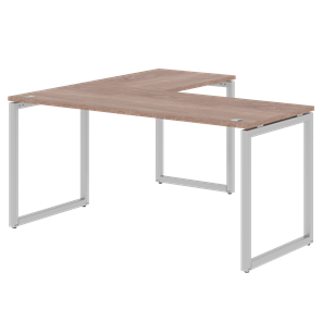 Письменный стол угловой правый XTEN-Q Дуб-сонома- серебро XQCT 1615 (R) (1600х1500х750) в Архангельске