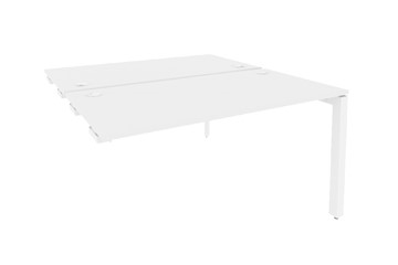 Приставной стол к тумбе O.MP-D.SPR-3.7 Белый/Белый бриллиант в Архангельске