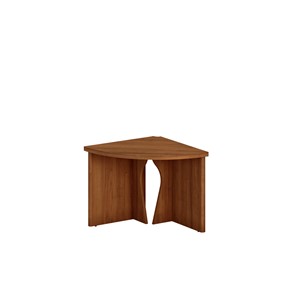 Секция угловая стола в переговорную Престиж, темный орех, 83x83x75, ТЖ 476 ТО в Архангельске