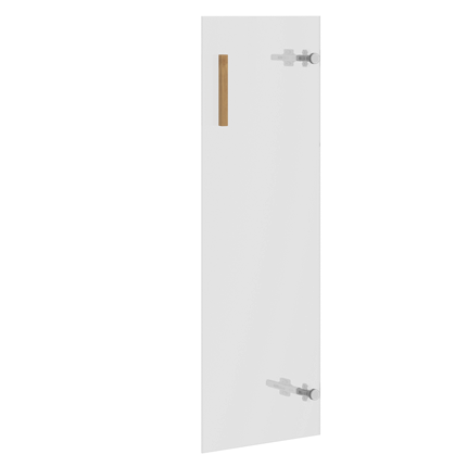 Дверь стеклянная FORTA Черный Графит FGD 40-1F (396х4х1164) в Архангельске - изображение