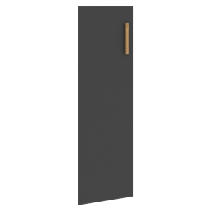 Дверь для шкафа средняя левая FORTA Черный Графит FMD40-1(L) (396х18х1164) в Архангельске