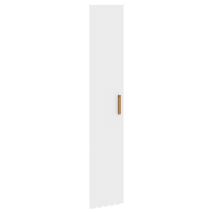 Дверь для шкафа высокая универсальная  FORTA Белый FHD 40-1 (396х18х1932) в Архангельске - изображение