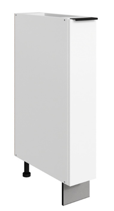 Шкаф рабочий Стоун L150 (1 дв.гл.) (белый/джелато софттач) в Архангельске - изображение