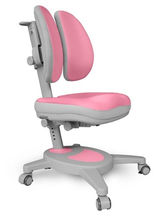 Кресло растущее Mealux Onyx Duo (Y-115) BLG, розовый + серый в Архангельске - изображение