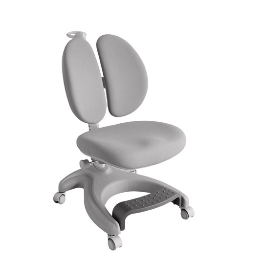 Комплект парта + кресло Nerine Grey +  Solerte Grey + чехол для кресла в подарок! в Архангельске - изображение 4