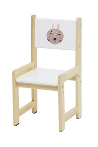 Комплект растущей детской мебели Polini kids Eco 400 SM, Лесная сказка, 68х55 см белый-натуральный в Архангельске - предосмотр 6