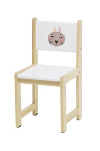 Комплект растущей детской мебели Polini kids Eco 400 SM, Лесная сказка, 68х55 см белый-натуральный в Архангельске - предосмотр 7