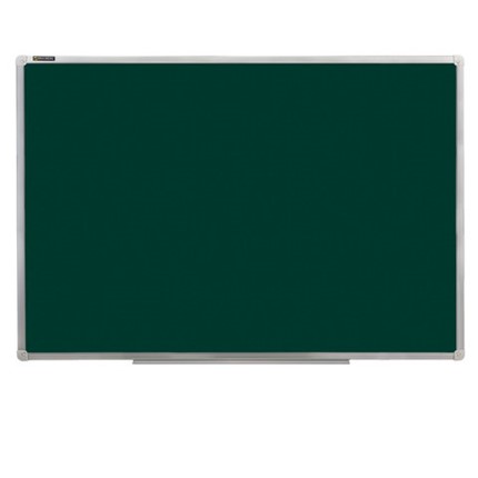 Доска для мела магнитная 90х120 см, зеленая, ГАРАНТИЯ 10 ЛЕТ, РОССИЯ, BRAUBERG, 231706 в Архангельске - изображение
