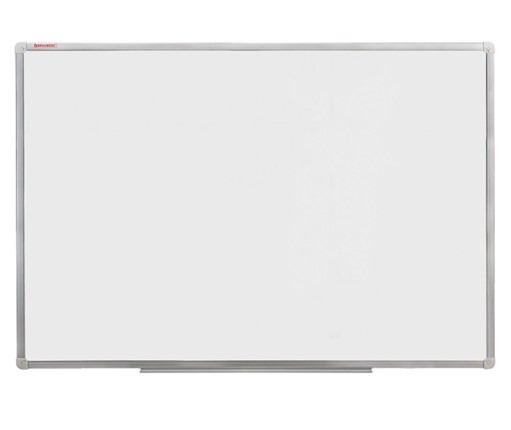 Магнитная доска на стену BRAUBERG 90х120 см, алюминиевая рамка в Архангельске - изображение