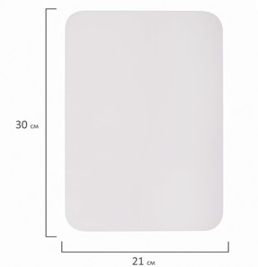 Магнитно-маркерная доска на холодильник BRAUBERG, 30х21 см с маркером, магнитом и салфеткой в Архангельске - предосмотр 8
