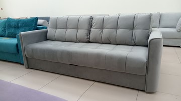 Прямой диван Татьяна 5 БД Граунд 05 серый в Архангельске